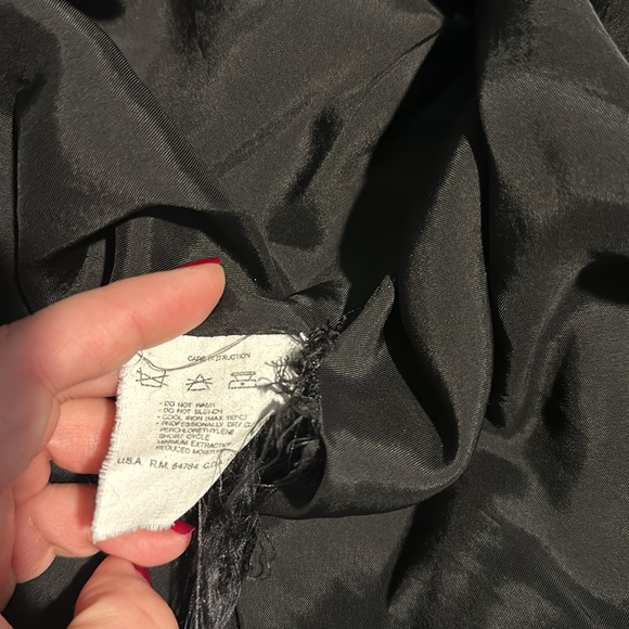 VALENTINO - Cashmere Wool Blend Rhinestone Buttons Coat #ski - Picture 11 of 12